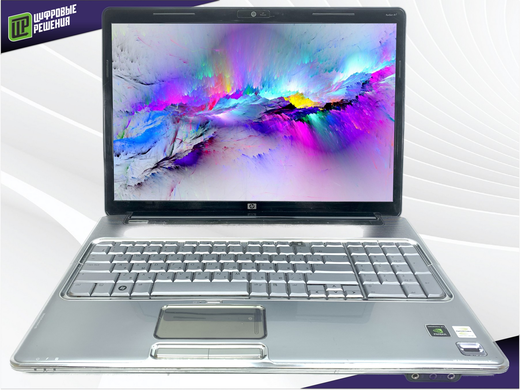 17.1" Ноутбук HP DV7-1169er, Core 2 Duo P7350, 3, 9600M, HDD-320